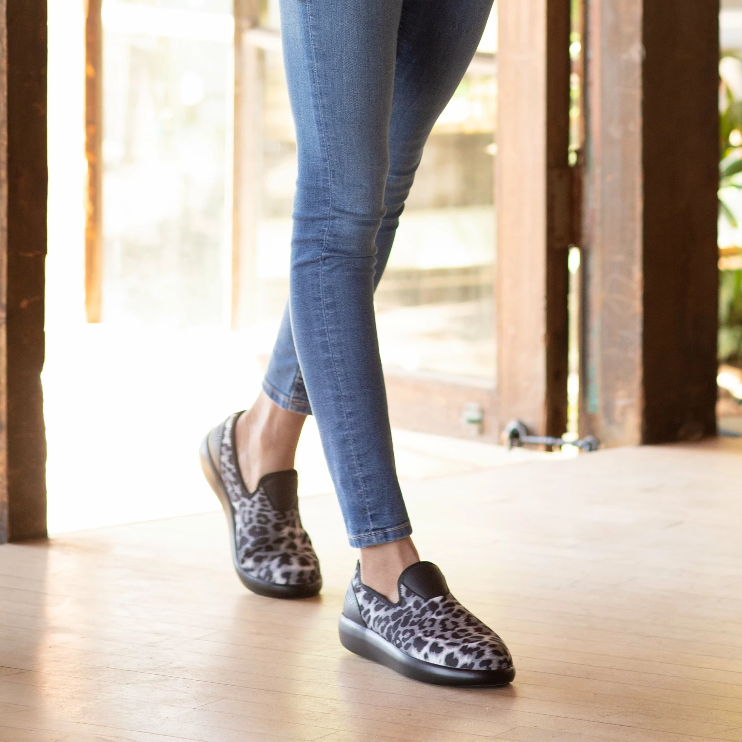 Eden White Leopard Shoe 2 Eden White Leopard Shoe - Image 2