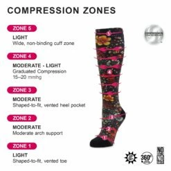 Compression Vintage Scarf Socks -Cheap Alegria Shoes Store ALEGRIA FW20 ZONES SOCKS R3 cb3e508a 605d 4b0a acc3 94727e5a382f