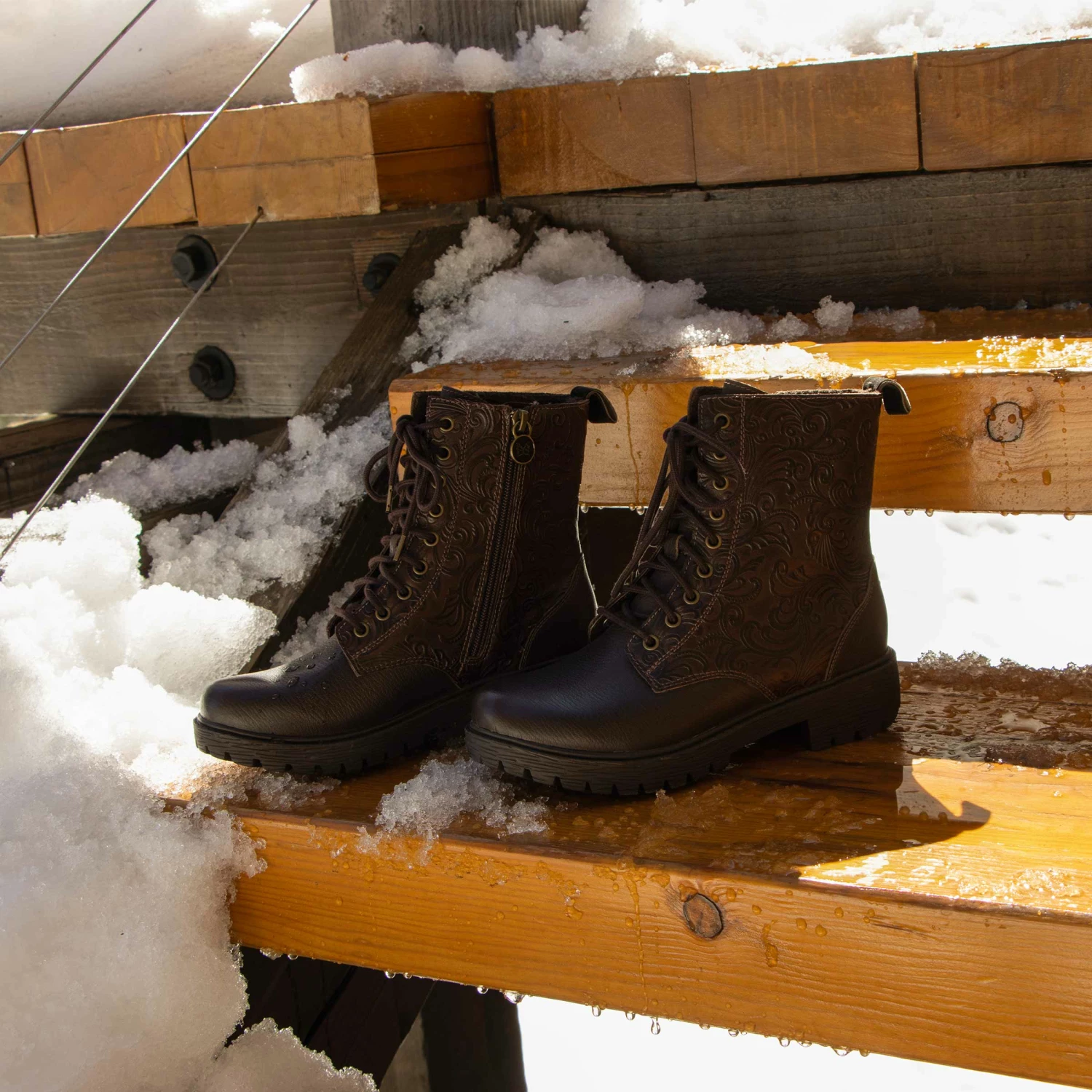 Ari Espresso Gale Boot 2 Ari Espresso Gale Boot - Image 2