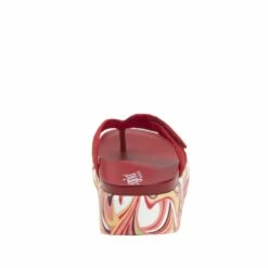 Astara I Got You Babe Red Sandal -Cheap Alegria Shoes Store AST 172 S3
