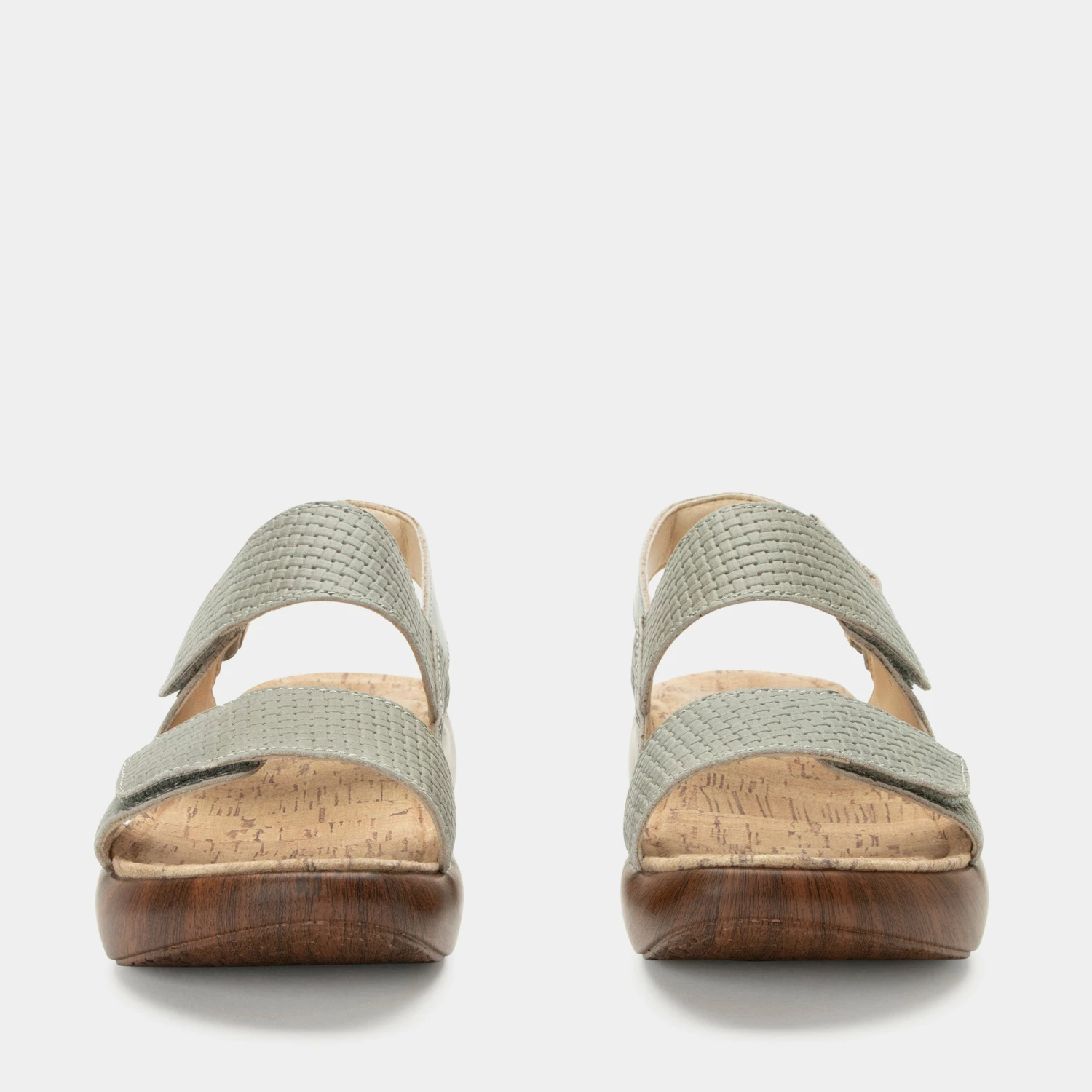 Bailee Woven Sage Sandal 6 Bailee Woven Sage Sandal - Image 6