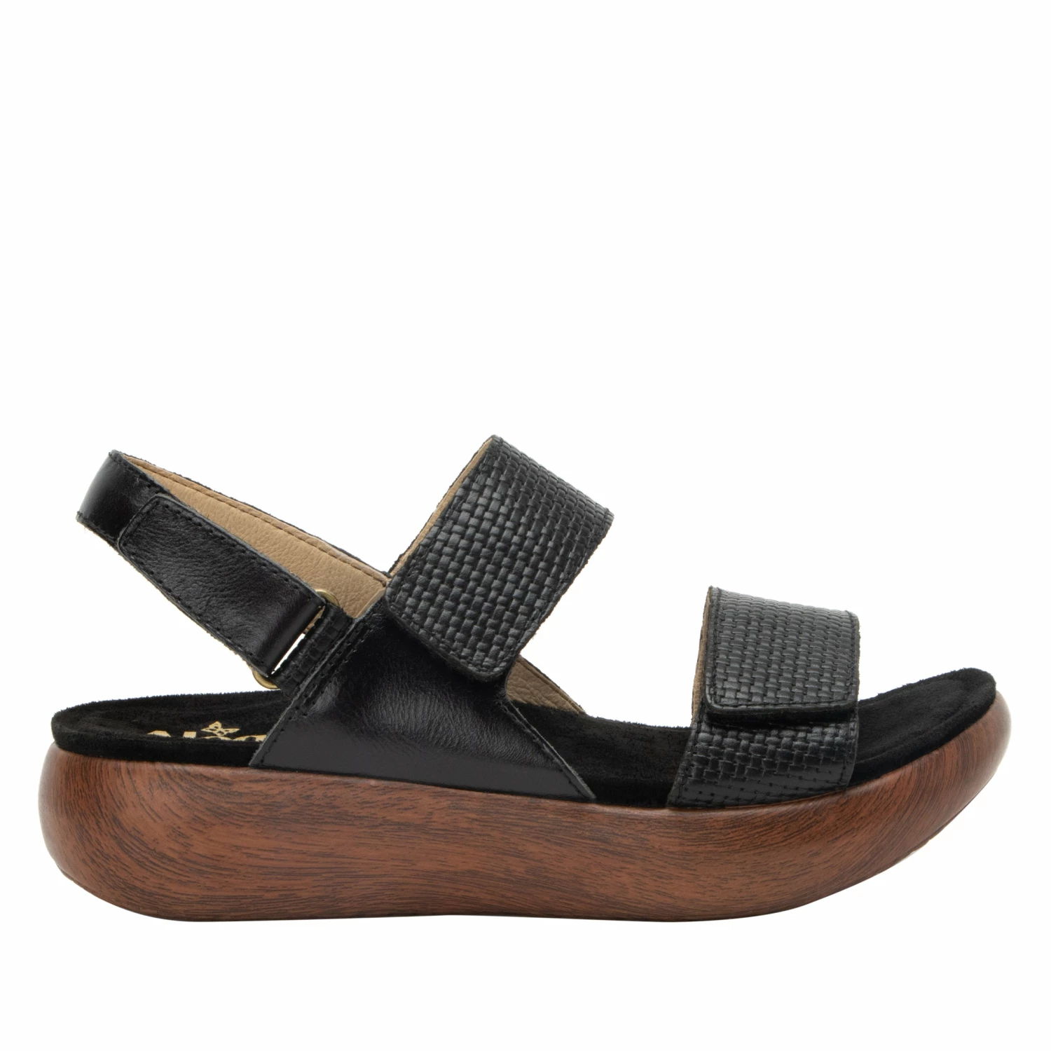 Bailee Woven Noir Sandal 3 Bailee Woven Noir Sandal - Image 3