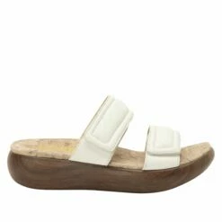 Brayah White Sandal 8 Brayah White Sandal -Cheap Alegria Shoes Store BRA 7439 S2