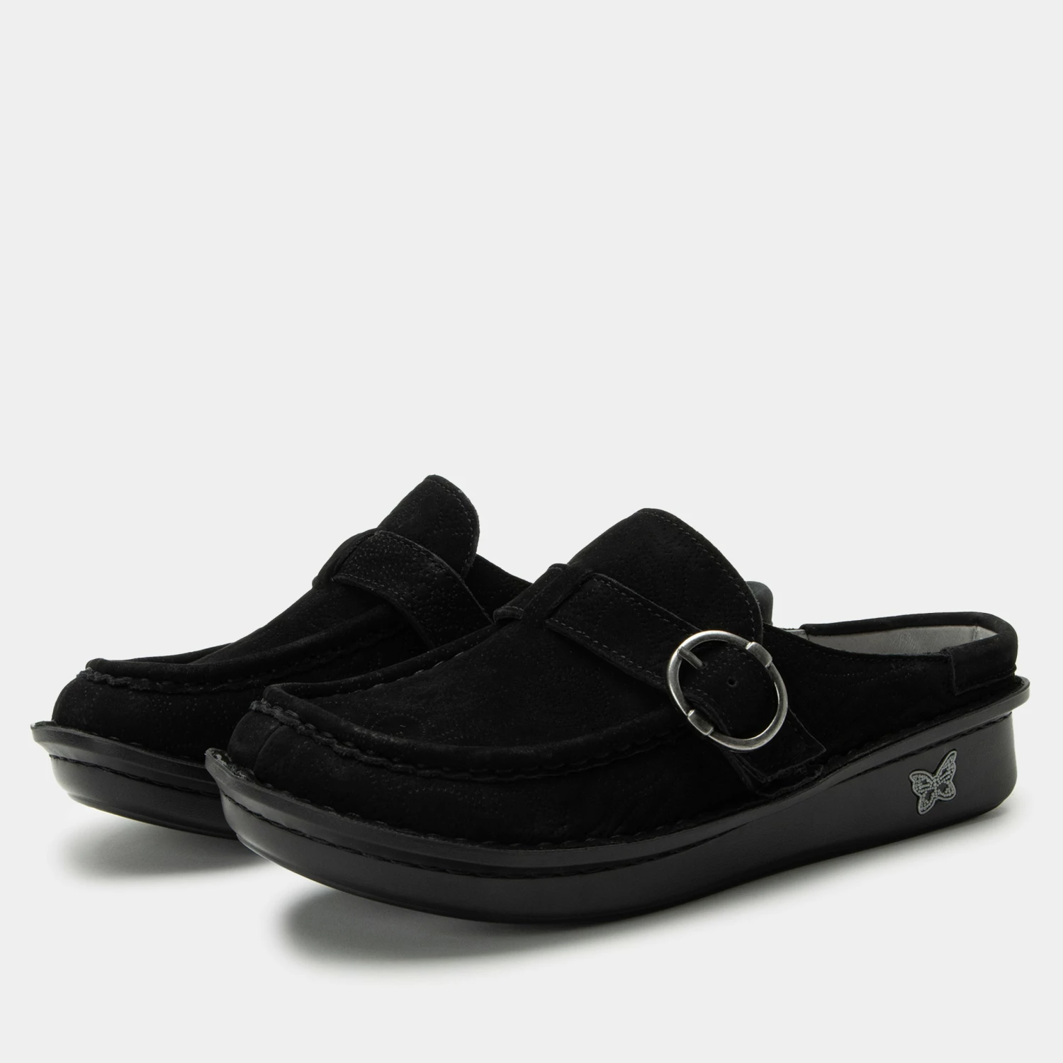 Shoes Brigid La Dee Dottie Black Clog 1 Shoes Brigid La Dee Dottie Black Clog