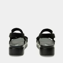 Henna They Call Me Mellow Black Sandal -Cheap Alegria Shoes Store HEN 6142 S3