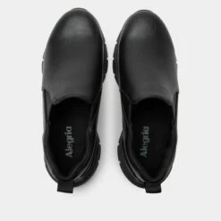 Kavalry Jet Black Shoe -Cheap Alegria Shoes Store KAV 8147 S4