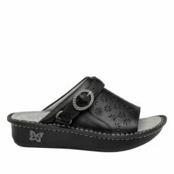 Klover Black Butter Sandal -Cheap Alegria Shoes Store KLO 641 S2