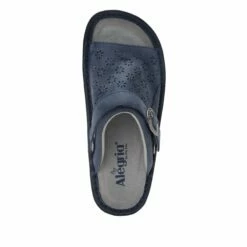 Klover Oiled Navy Sandal -Cheap Alegria Shoes Store KLO 7402 S4