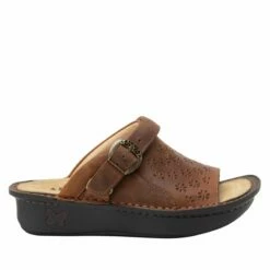 Klover Burnish Tawny Sandal 8 Klover Burnish Tawny Sandal -Cheap Alegria Shoes Store KLO 7403 S2