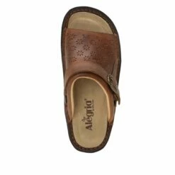 Klover Burnish Tawny Sandal 10 Klover Burnish Tawny Sandal -Cheap Alegria Shoes Store KLO 7403 S4