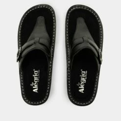 Kennedi Twinkle Black Sandal -Cheap Alegria Shoes Store KNN 6100 S4