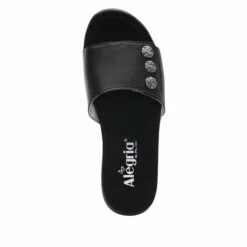 Lilie Black Sandal -Cheap Alegria Shoes Store LIL 601 S4