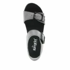 Morgyn Stripes Sandal -Cheap Alegria Shoes Store MOR 879 S4