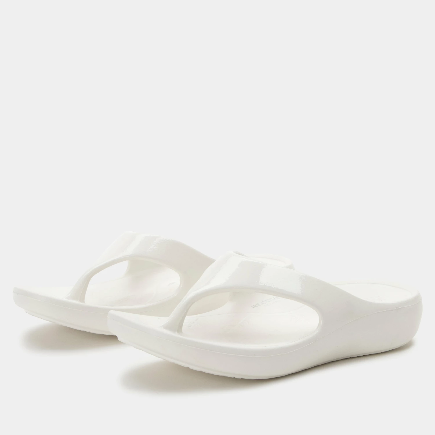 Ode White Gloss Sandal 1 Ode White Gloss Sandal