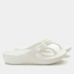 Ode White Gloss Sandal 9 Ode White Gloss Sandal -Cheap Alegria Shoes Store ODE 6158 S2