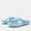 Ode Dusty Blue Gloss Sandal
