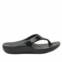 Ode Black Gloss Sandal -Cheap Alegria Shoes Store ODE 7441 S2