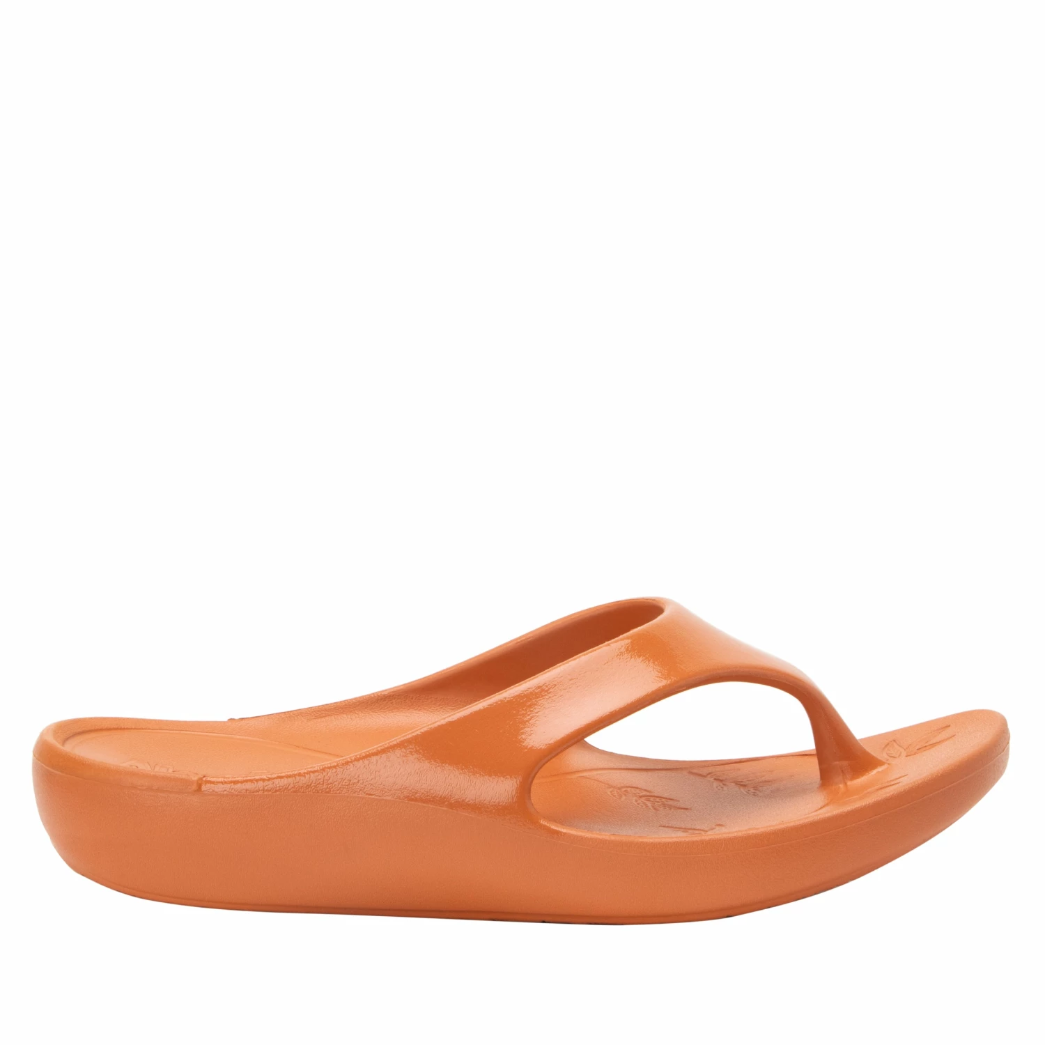 Ode Tangerine Gloss Sandal 3 Ode Tangerine Gloss Sandal - Image 3