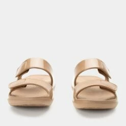 Orbyt Taupe Gloss Sandal -Cheap Alegria Shoes Store ORB 6154 S5