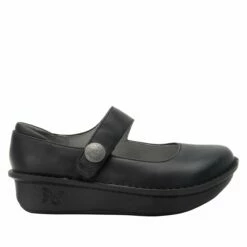 Shoes Paloma Oiled Black Mary Jane 8 Shoes Paloma Oiled Black Mary Jane -Cheap Alegria Shoes Store PAL 7414 S2