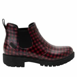 Rowen Gingham Boot -Cheap Alegria Shoes Store ROW 7611 S2