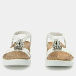 Roz True White Sandal -Cheap Alegria Shoes Store ROZ 6133 S5 82c53df8 3e86 4e3f b17c 5dc51212f00c