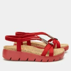 Roz True Red Sandal -Cheap Alegria Shoes Store ROZ 6134 S2 805208e4 35a7 47f9 8461 be67909cbd44