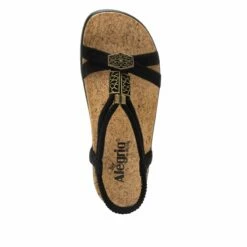 Roz Casual Black Sandal 10 Roz Casual Black Sandal -Cheap Alegria Shoes Store ROZ 7431 S4