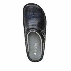 Seville Croco Noche Clog -Cheap Alegria Shoes Store SEV 7815 S4