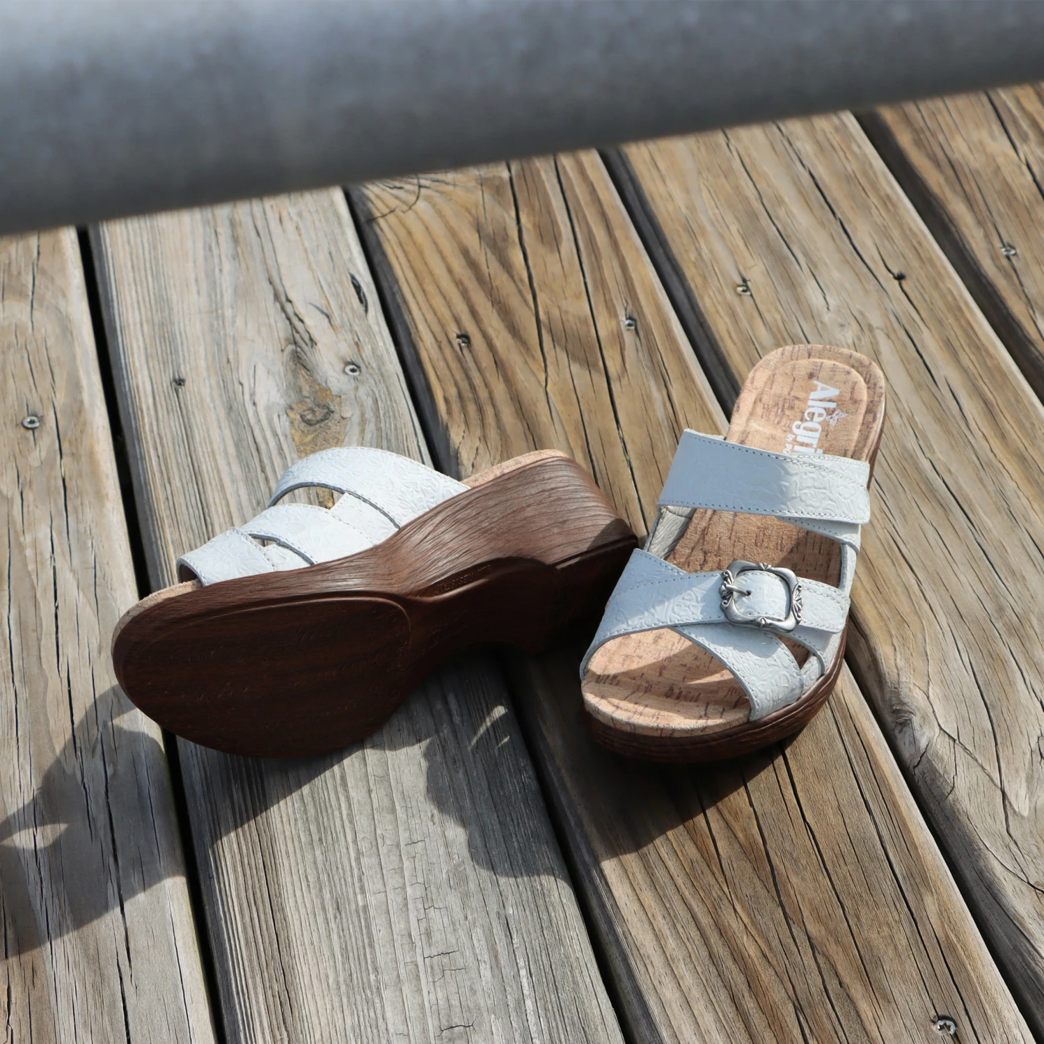 Sierra Delicut White Sandal 2 Sierra Delicut White Sandal - Image 2