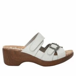 Sierra Delicut White Sandal 8 Sierra Delicut White Sandal -Cheap Alegria Shoes Store SIE 7408 S2