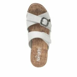 Sierra Delicut White Sandal 10 Sierra Delicut White Sandal -Cheap Alegria Shoes Store SIE 7408 S4