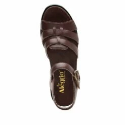 Tasia Mocha Sandal -Cheap Alegria Shoes Store TAS 602 S4