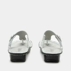 Vella Silver Sandal 8 Vella Silver Sandal -Cheap Alegria Shoes Store VEL 6130 S3