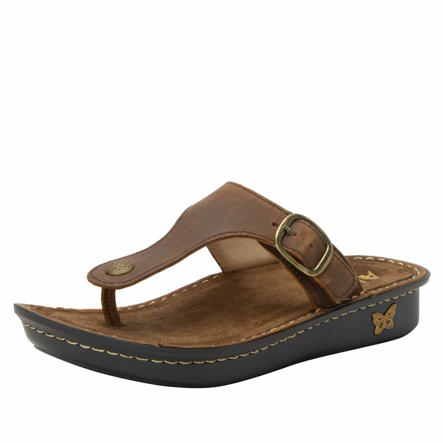 Vella Oiled Brown Sandal 1 Vella Oiled Brown Sandal