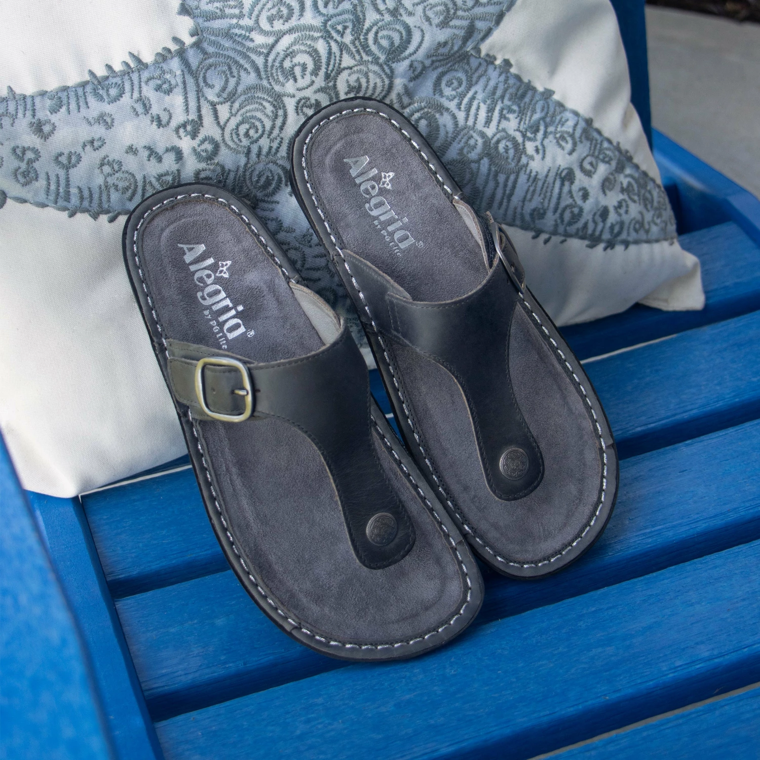 Vella Oiled Ash Sandal 2 Vella Oiled Ash Sandal - Image 2