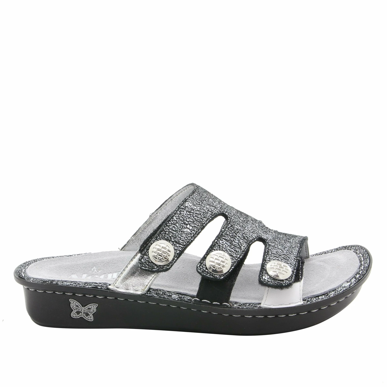 Venice Chirpy Pewter Sandal 2 Venice Chirpy Pewter Sandal - Image 2