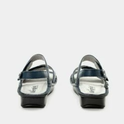 Verona Basketry Navy Sandal -Cheap Alegria Shoes Store VER 6112 S3 965ccada b7e2 42ae 864a e3f50af6b527