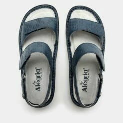 Verona Basketry Navy Sandal -Cheap Alegria Shoes Store VER 6112 S4 8f558956 1c9a 4ab2 8a34 0e56d53a3043