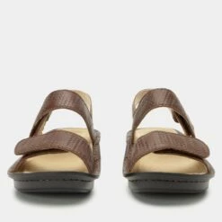 Verona Basketry Coffee Sandal -Cheap Alegria Shoes Store VER 6121 S5 9708ded8 e1d4 49ee bd6f f54034fdcf66