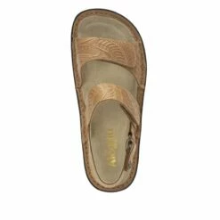 Verona Cognac Sandal -Cheap Alegria Shoes Store VER 7420 S4