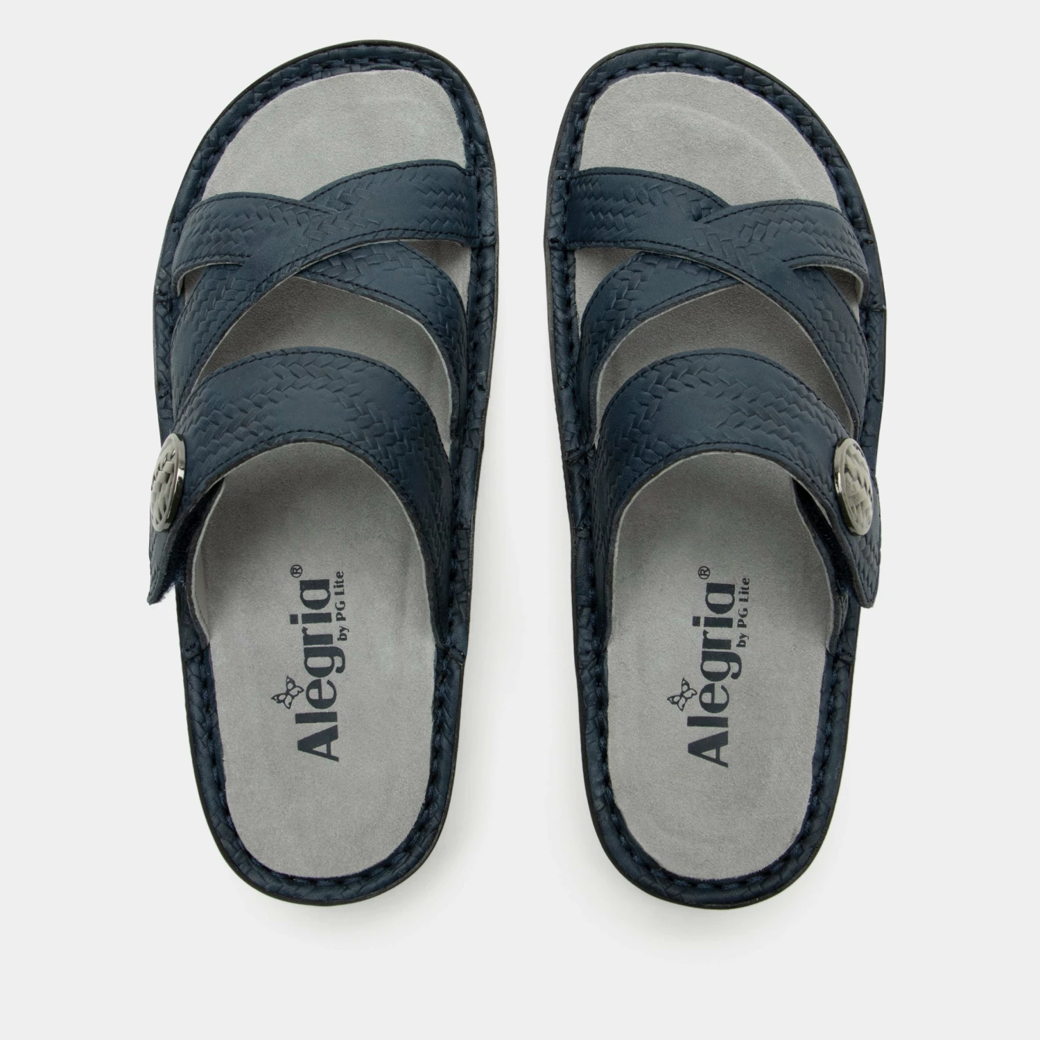 Victoriah Basketry Navy Sandal 4 Victoriah Basketry Navy Sandal - Image 4