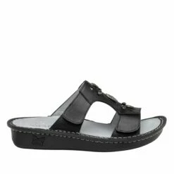 Vanna Black Sandal -Cheap Alegria Shoes Store VNN 601 S2