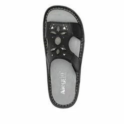 Vanna Black Sandal -Cheap Alegria Shoes Store VNN 601 S4