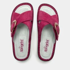 Vanya Magenta Sandal -Cheap Alegria Shoes Store VYA 6166 S4