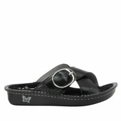 Vanya Noir Sandal -Cheap Alegria Shoes Store VYA 7409 S2