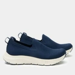 Waze Navy Shoe -Cheap Alegria Shoes Store WAZ 6204 S2