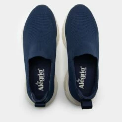 Waze Navy Shoe -Cheap Alegria Shoes Store WAZ 6204 S4